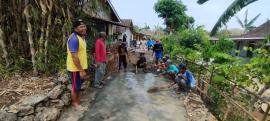 REHABILITASI JALAN PEMUKIMAN SWADAYA DI KALURAHAN SEMANU